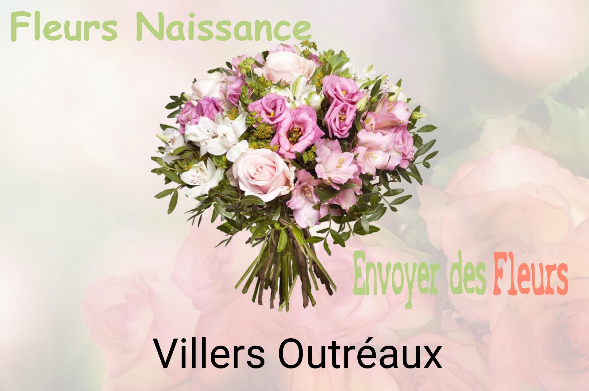 Bouquet de fleurs de naissance livré à Villers-Outréaux